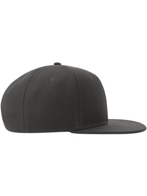 Atlantis Snapback Flat Visor 6 Panel Sustainable Cap Adult - Image 54