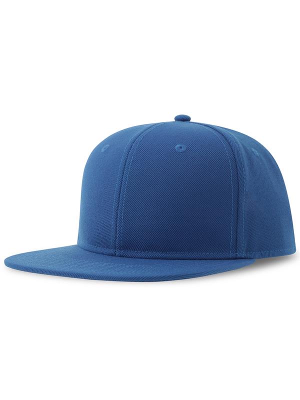 Atlantis Snapback Flat Visor 6 Panel Sustainable Cap Adult