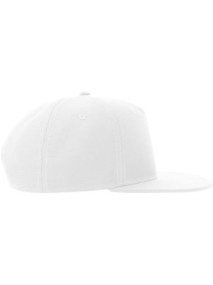 Atlantis Snapback Flat Visor 5 Panel Sustainable Cap Adult - Image 64