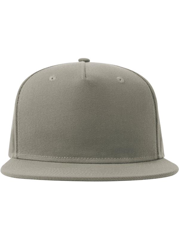 Atlantis Snapback Flat Visor 5 Panel Sustainable Cap Adult