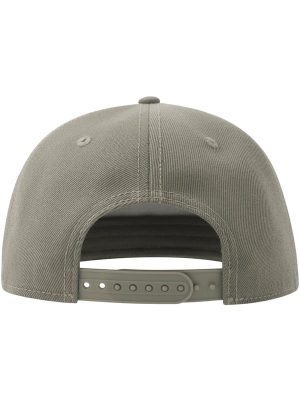 Atlantis Snapback Flat Visor 5 Panel Sustainable Cap Adult - Image 46