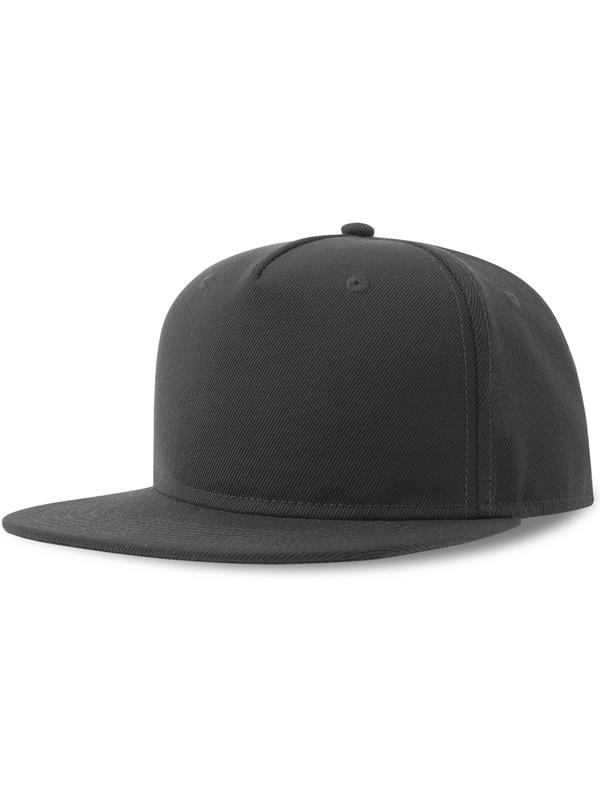 Atlantis Snapback Flat Visor 5 Panel Sustainable Cap Adult