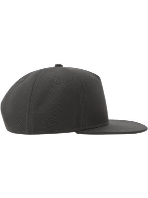 Atlantis Snapback Flat Visor 5 Panel Sustainable Cap Adult - Image 43