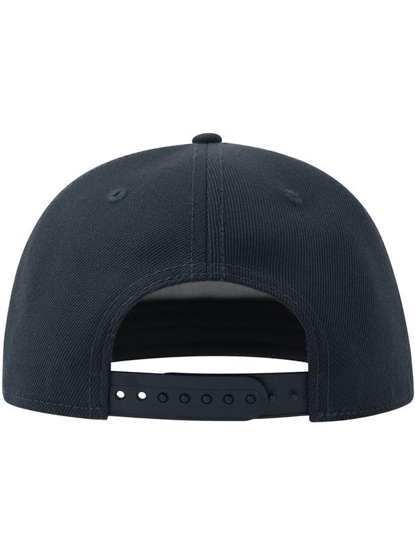 Atlantis Snapback Flat Visor 5 Panel Sustainable Cap Adult