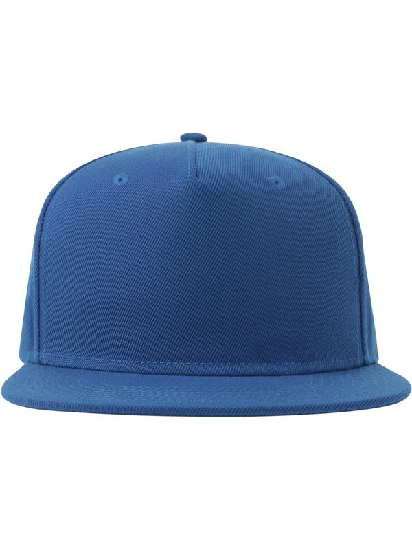 Atlantis Snapback Flat Visor 5 Panel Sustainable Cap Adult