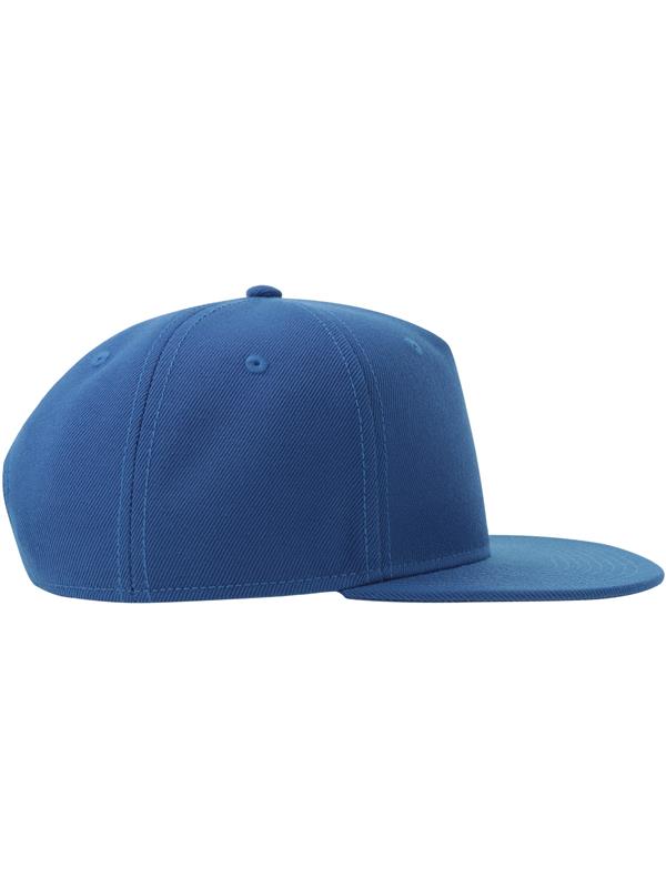 Atlantis Snapback Flat Visor 5 Panel Sustainable Cap Adult