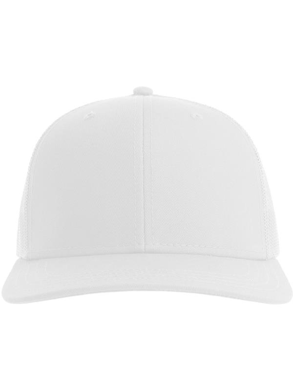 Atlantis Sonic S 6 Panel Structured Mid Profile Mid Visor Contrast Organic Trucker Cap Adult