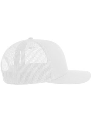 Atlantis Sonic S 6 Panel Structured Mid Profile Mid Visor Contrast Organic Trucker Cap Adult - Image 154