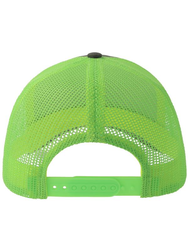 Atlantis Sonic S 6 Panel Structured Mid Profile Mid Visor Contrast Organic Trucker Cap Adult