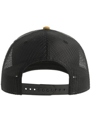Atlantis Sonic S 6 Panel Structured Mid Profile Mid Visor Contrast Organic Trucker Cap Adult - Image 127