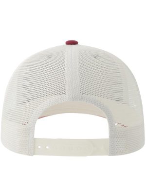 Atlantis Sonic S 6 Panel Structured Mid Profile Mid Visor Contrast Organic Trucker Cap Adult - Image 132
