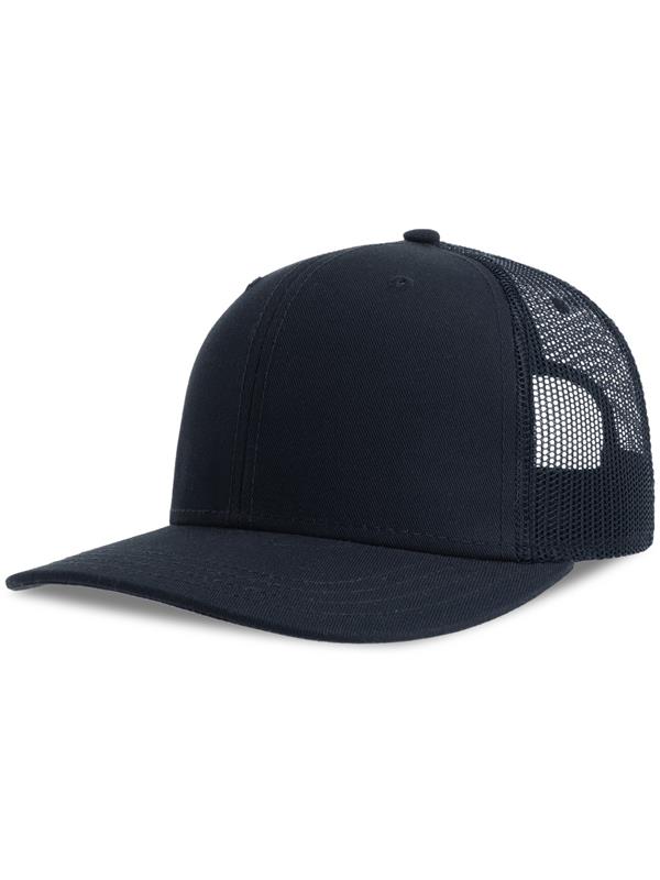 Atlantis Sonic S 6 Panel Structured Mid Profile Mid Visor Contrast Organic Trucker Cap Adult