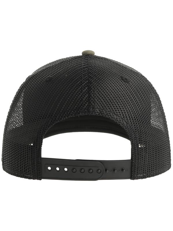 Atlantis Sonic S 6 Panel Structured Mid Profile Mid Visor Contrast Organic Trucker Cap Adult