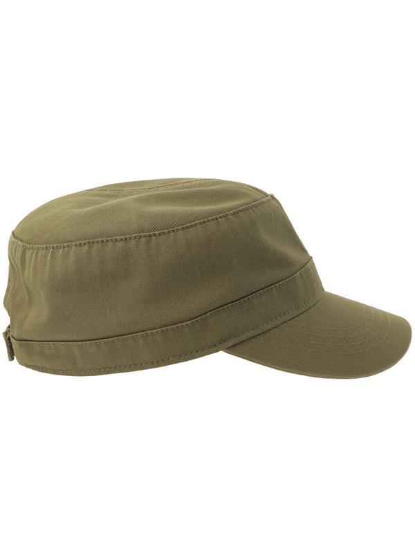 Atlantis Uniform S 2 Panel Unstructured Curved Visor Twill Organic Military Cap Adult