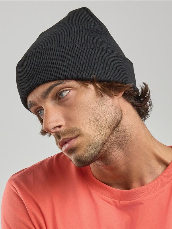 Atlantis Wind Beanie With Turn Up Double Skin Adult