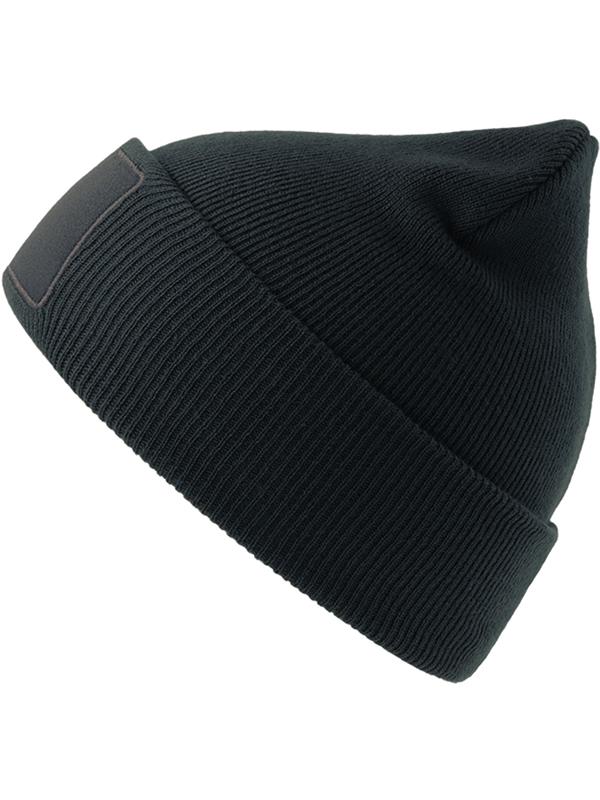 Atlantis Wind S Patch Recycled Beanie Double Skin Cuffed Adult