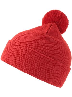 Atlantis Wind S Pompom Recycled Beanie Double Skin Cuffed - Image 16