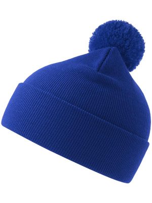 Atlantis Wind S Pompom Recycled Beanie Double Skin Cuffed - Image 17