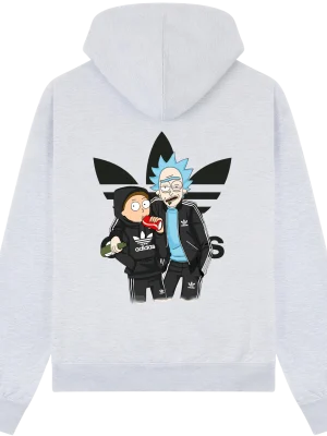 Rick and Morty Homies Printed Regular / Oversize Hoodie - Image 7