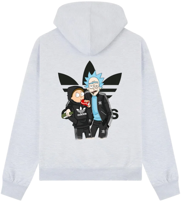 Rick and Morty Homies Printed Regular / Oversize Hoodie