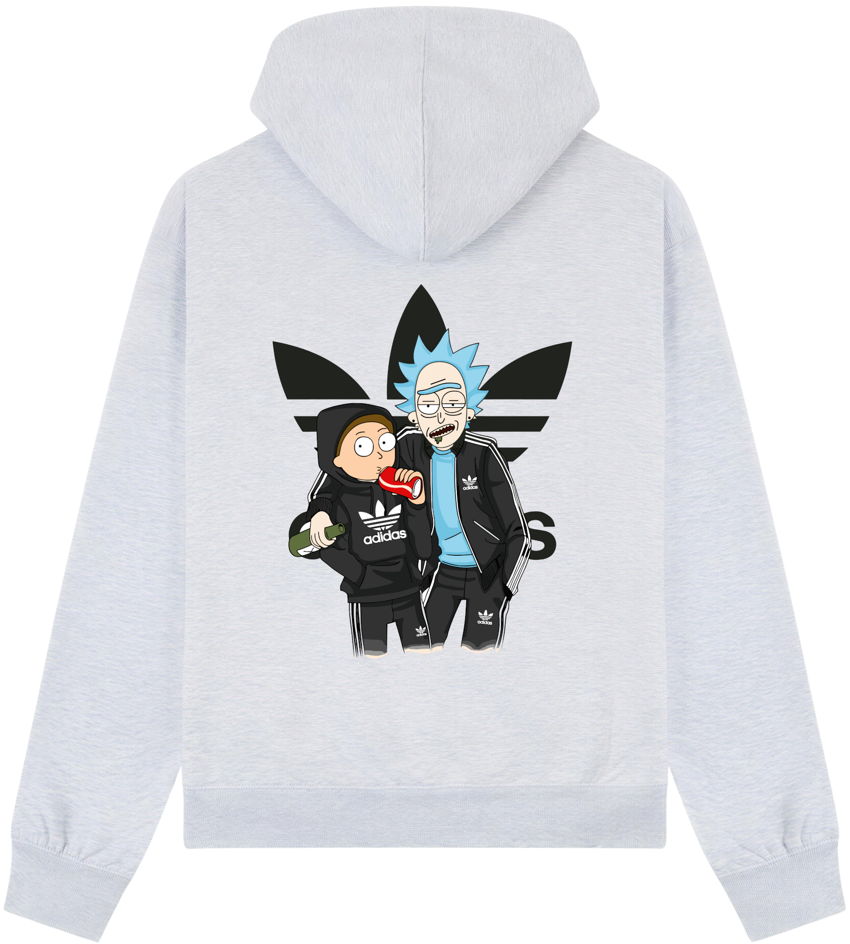 Rick and Morty Homies Printed Regular / Oversize Hoodie - Image 7