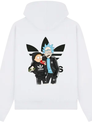 Rick and Morty Homies Printed Regular / Oversize Hoodie - Image 9