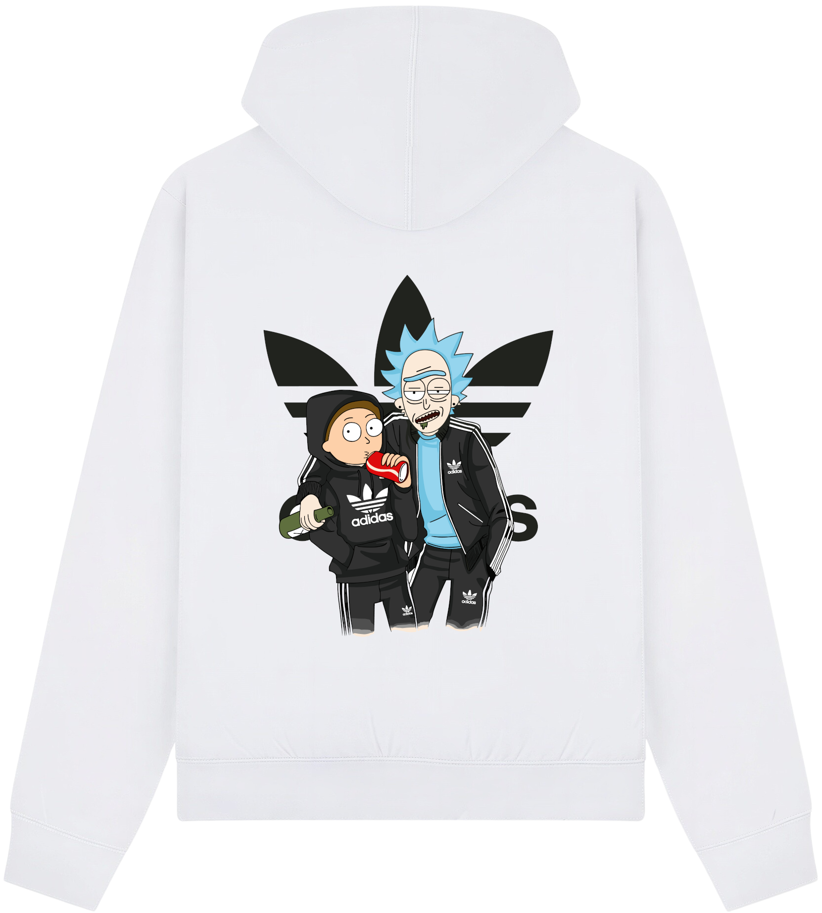 Rick and Morty Homies Printed Regular / Oversize Hoodie - Image 9