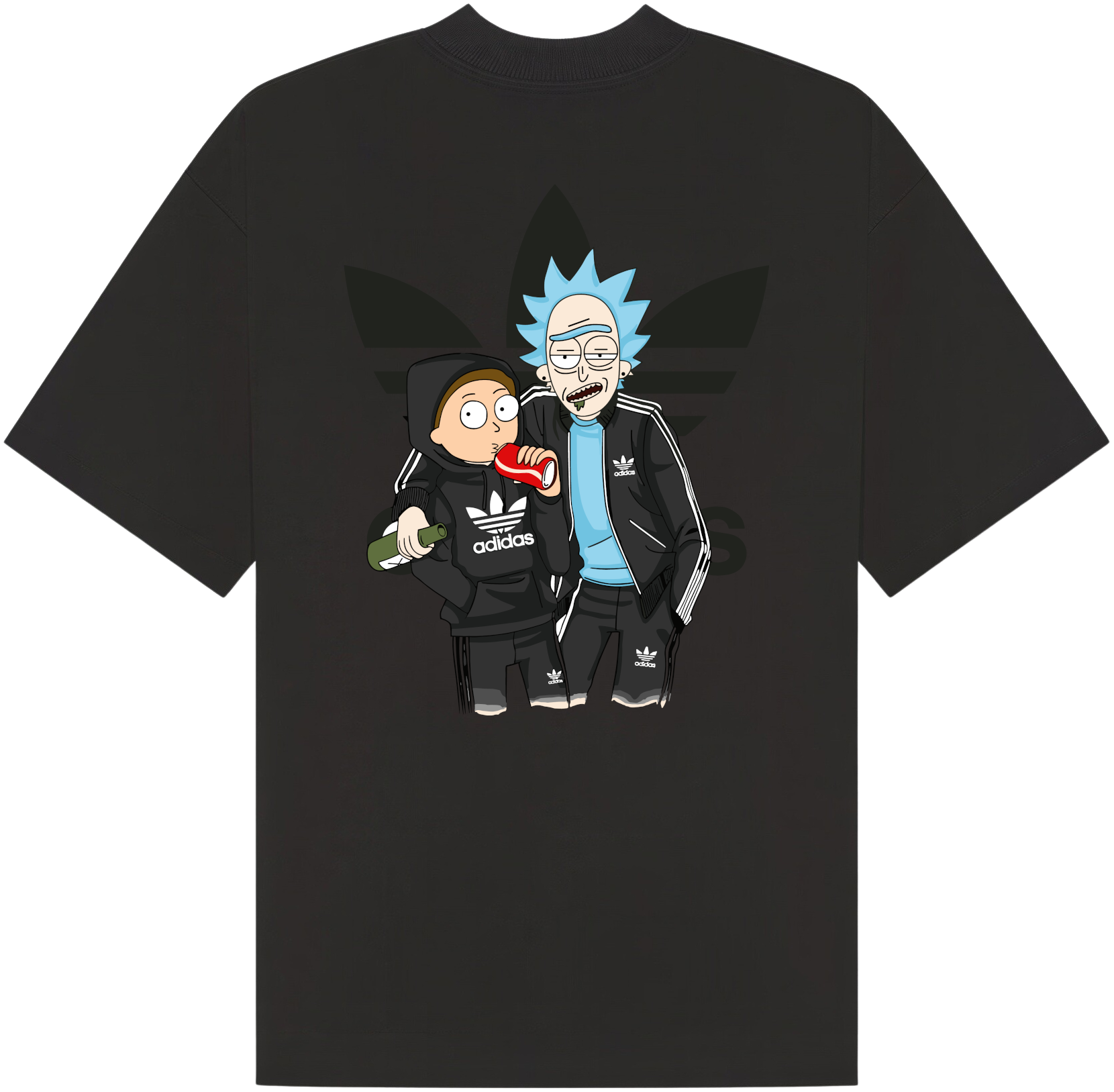 Rick and Morty Homies Printed Premium T-Shirt - Image 6