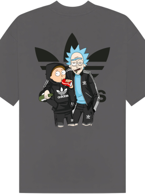 Rick and Morty Homies Printed Premium T-Shirt - Image 5