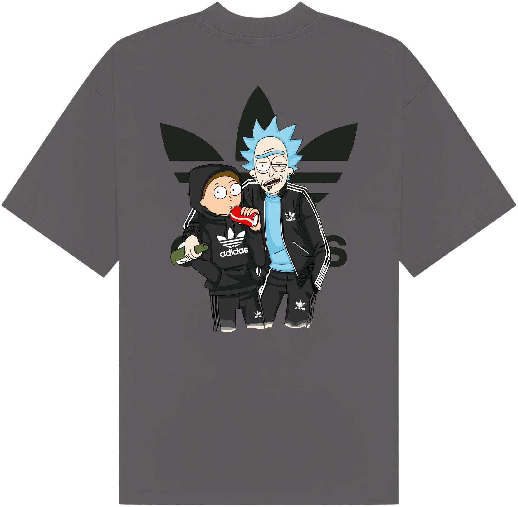 Rick and Morty Homies Printed Premium T-Shirt - Image 5