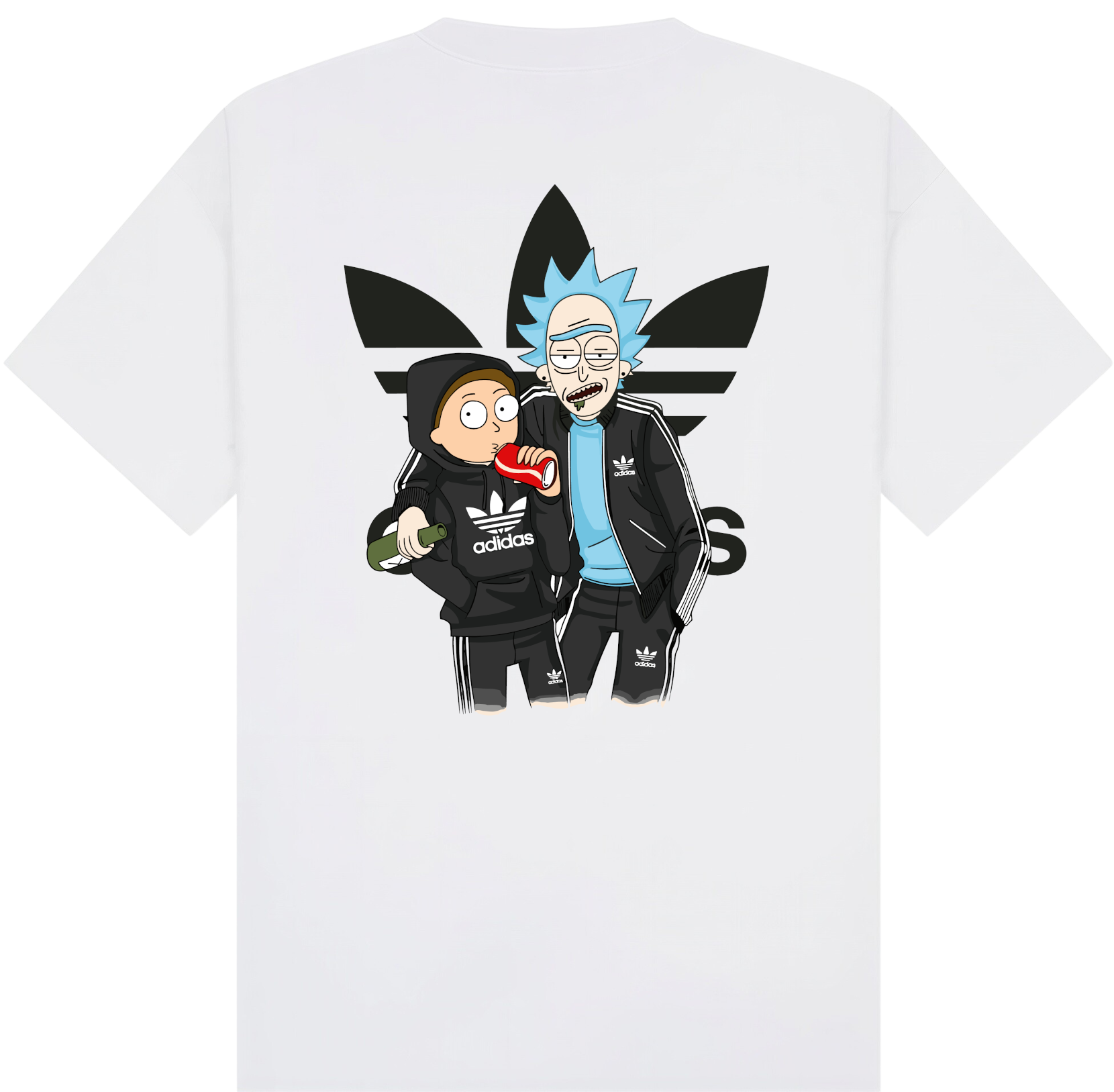 Rick and Morty Homies Printed Premium T-Shirt - Image 4