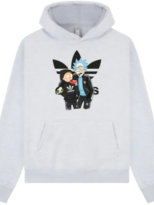 Rick and Morty Homies Printed Regular / Oversize Hoodie - Image 6