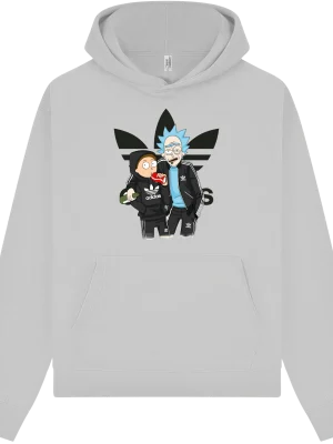 Rick and Morty Homies Printed Regular / Oversize Hoodie - Image 1