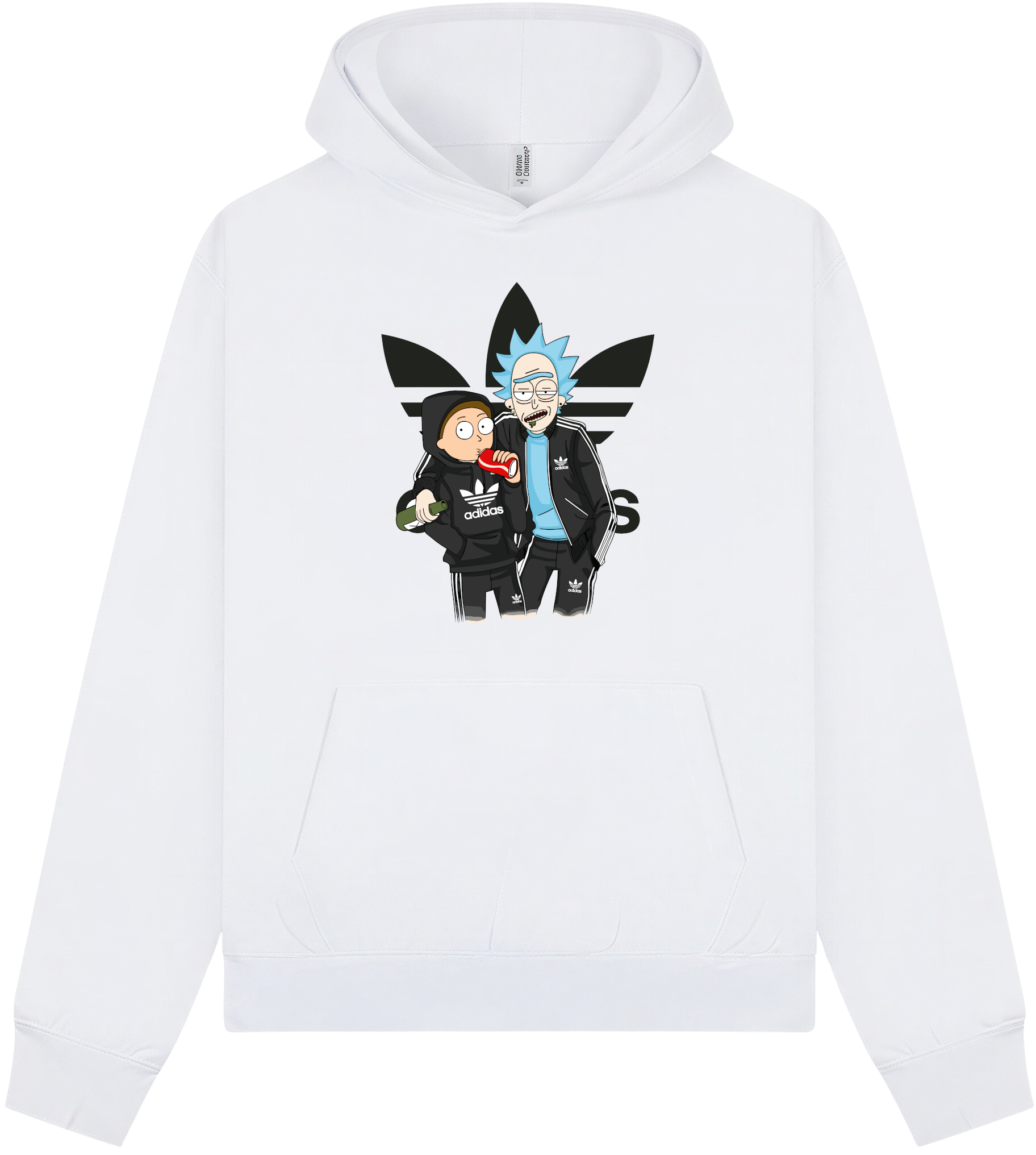 Rick and Morty Homies Printed Regular / Oversize Hoodie - Image 8