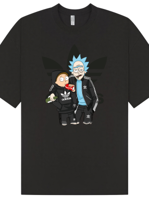 Rick and Morty Homies Printed Premium T-Shirt - Image 3