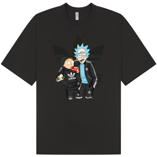 Rick and Morty Homies Printed Premium T-Shirt