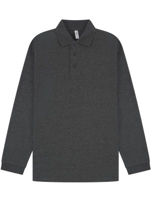 Casual Classics Classic Ringspun 190 Regular Fit LS Polo Adult - Image 18