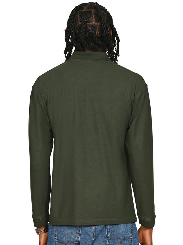 Casual Classics Classic Ringspun 190 Regular Fit LS Polo Adult