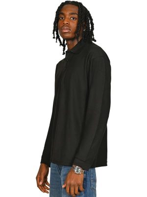 Casual Classics Classic Ringspun 190 Regular Fit LS Polo Adult - Image 5