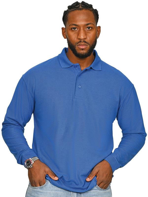 Casual Classics Classic Ringspun 190 Regular Fit LS Polo Adult