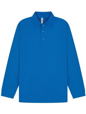 Casual Classics Classic Ringspun 190 Regular Fit LS Polo Adult - Image 36