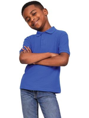 Casual Classics Classic Ringspun 190 Regular Fit Polo Kids - Image 1