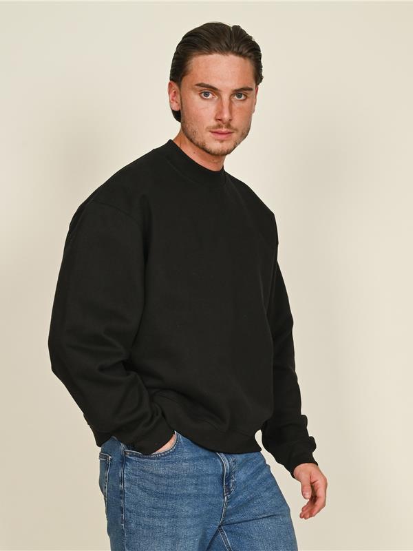 Casual Classics Premium Combed 450 Boxy Oversize Fit Extended Neck Sweat Adult