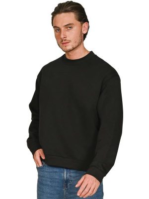 Casual Classics Premium Combed 330 Boxy Oversize Fit Extended Neck Sweat Adult - Image 8