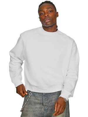 Casual Classics Premium Combed 330 Boxy Oversize Fit Extended Neck Sweat Adult - Image 14