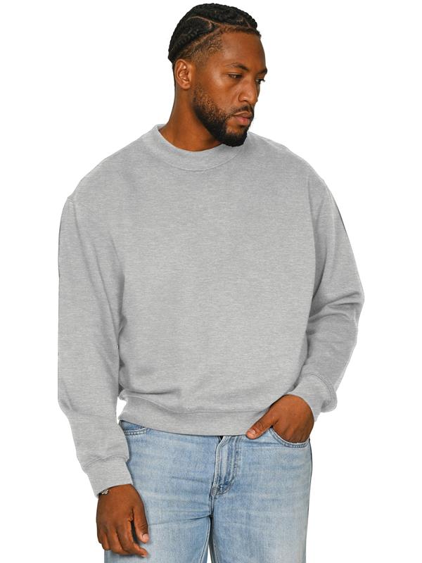 Casual Classics Premium Combed 330 Boxy Oversize Fit Extended Neck Sweat Tall Adult