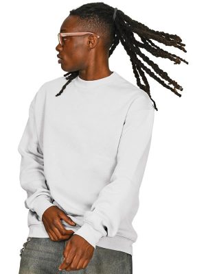 Casual Classics Premium Combed 330 Oversize Fit Extended Neck Sweat Tall Adult - Image 14