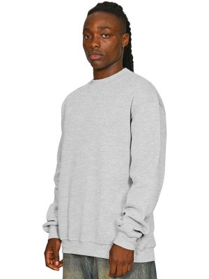 Casual Classics Premium Combed 330 Oversize Fit Extended Neck Sweat Tall Adult - Image 5
