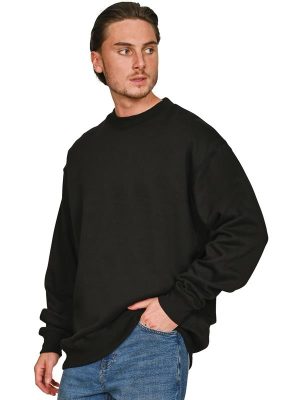 Casual Classics Core Combed 280 Oversize Fit Extended Neck Sweat Tall Adult - Image 2