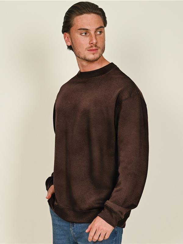 Casual Classics Premium Combed 330 Acid Oversize Fit Extended Neck Sweat Adult